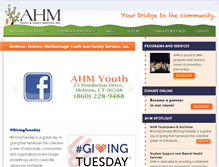 Tablet Screenshot of ahmyouth.org